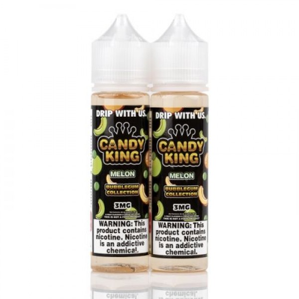 MELON BUBBLEGUM - CANDY KING E-LIQUID - 120ML